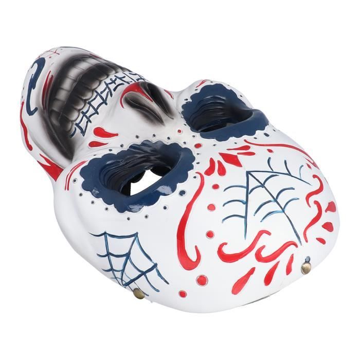 Fdit Masque de résine Masque d'Halloween Masque de crâne effrayant Résine  Horreur Cosplay Masque de fête pour la décoration du - Cdiscount Jeux -  Jouets