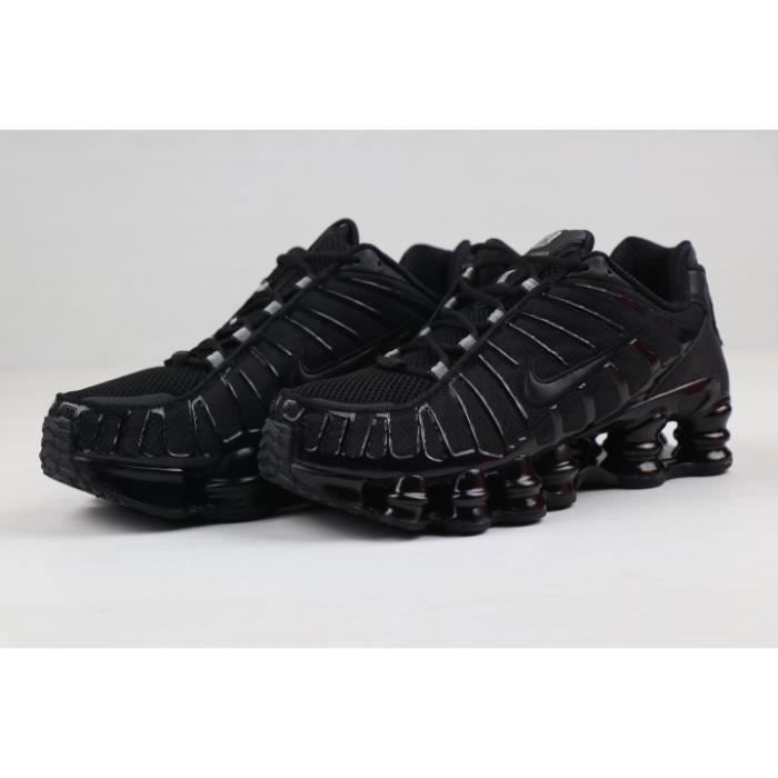 Baskets Nike Air Shox TL 1308 Homme Femme Chaussures Entrainement de Sport Noir Noir Cdiscount Chaussures
