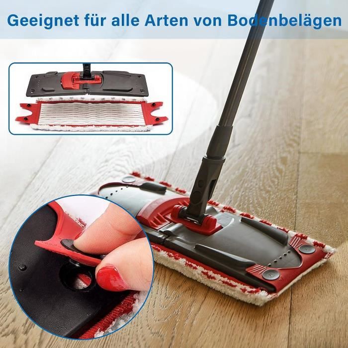 Lot De 60 Recharges De Serpillères Sèches Jetables Pour Balai