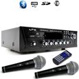 AMPLI HIFI STEREO KARAOKE Home-cinéma 100W LTC ATM7000USB-BT + USB Bluetooth ECHO + 2 MICROS-0