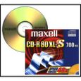 CD-R - MAXELL - 700Mb 48x - 80 min - 10 supports inclus-0
