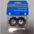 Galets dérailleur Dura Ace RD 9000 / 9070 - Shimano - Pulley set (Premium - Road) - Noir - 11 dents-0
