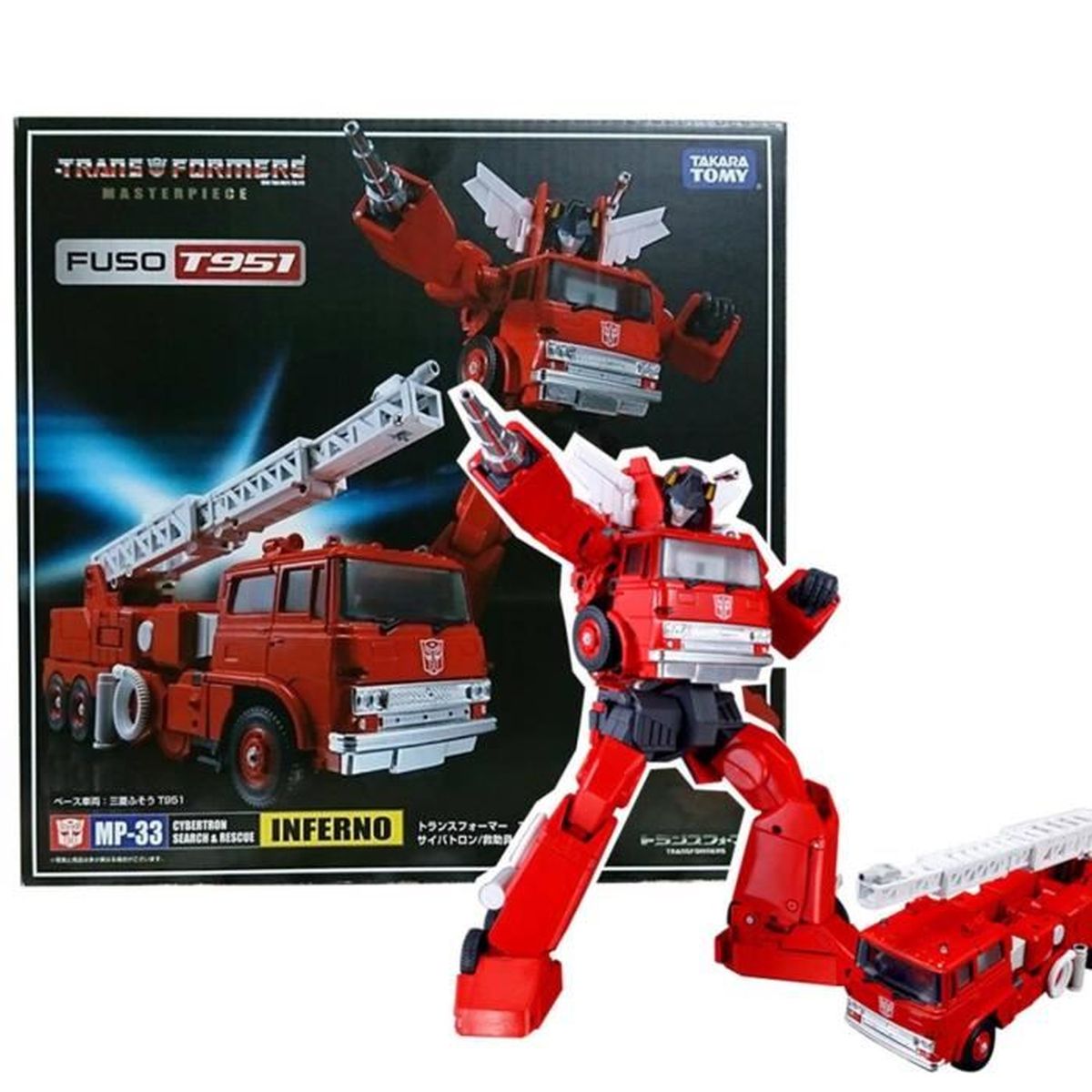 Transformers Masterpiece Mp 33 Mp33 Inferno Autobots Action Figure Jouets Neuf Cdiscount Jeux Jouets