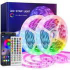 LEXLIFE Ruban LED 20M Bande lumineuse RGB avec Télécommande à 40 Touches, LED Ruban pour Maison Décoration, Cuisine, Mariage, Fête