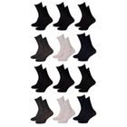 Chaussettes sans élastique - OZABI - Femme - Pack de 12 Paires - Jambes Sensibles - Confort Optimal