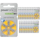 PowerOne 10 : 120 Piles Auditives Sans Mercure (20 plaquettes)