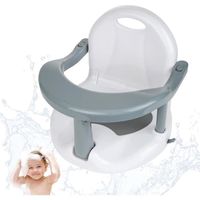 Siège De Bain pour Bébé Chaise De Bain Pliable Antidérapante pour Enfants Sit-up Baby Bathingchair pour 6-18 Mois