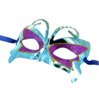 Masque de carnaval - Marque - Modèle - Couleur principale: Bleu