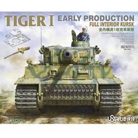 Maquette Char Tiger I Early Production With Full Interior Kursk - SUYATA