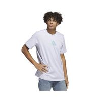 T-shirt ADIDAS Power Logo Tee Blanc - Homme/Adulte