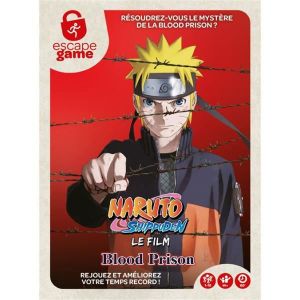 JEU SOCIÉTÉ - PLATEAU Jeu d'escape game Naruto Shippunden Blood Prison