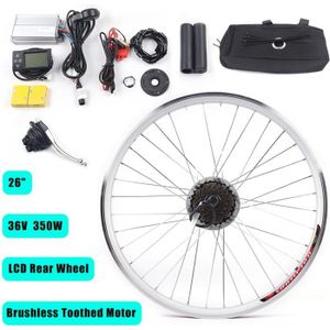 KIT VÉLO ÉLECTRIQUE Kit de conversion de vélo électrique 36V 350W 26 