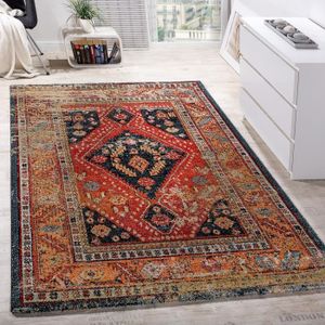 Tapis Oriental Beige Turquoise Achat Vente Pas Cher
