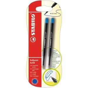 STABILO Gel Exxx Vert Blister de 1 stylo encre gel rechargeable Stylo roller effaçable