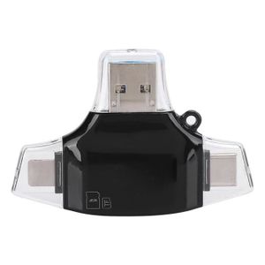 LECTEUR DE CARTE EXT. Lecteur de Carte OTG de Caméra de Carte Mémoire Mu