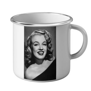 Mug Métal Tasse Marilyn Monroe Actrice Vieux Cinéma Original 13 
