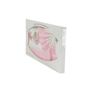 couffin bleu stri/é Je suis le r/êve de mes parents landau Coffret Parure de draps pour berceau