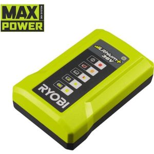 CHARGEUR MACHINE OUTIL Chargeur 36V standard 1,7 A - RYOBI - MAXPOWER - Li-ion - Vert / Anthracite