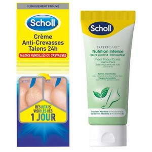 SOIN MAINS ET PIEDS Crème Anti-Crevasses Talons + Crème Pieds Nutritio