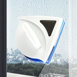 ASPIRATEUR INDUSTRIEL Nettoyeur de fenêtres magnétiques, outil de nettoyage double face, puissant aimant extérieur en verre avec stockage d'eau