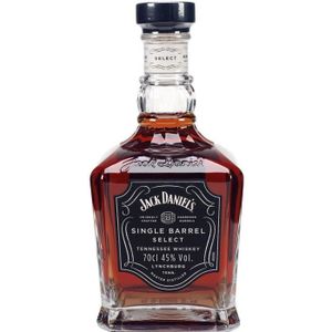 WHISKY BOURBON SCOTCH Jack Daniel's Single Barrel Whisky - 70cl - 45%