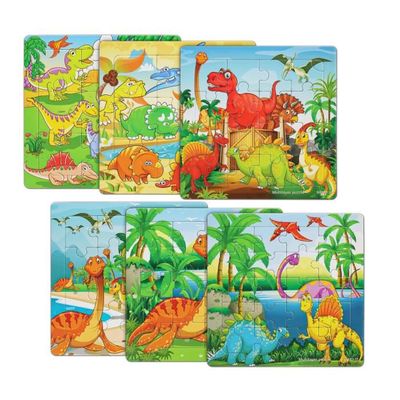 Puzzle En Bois 24 Pièces Dinosaure Pour Enfants 3 à 6 Ans - Apprentissage éducatif OSBOO