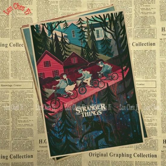 Papier Peint Stranger Things