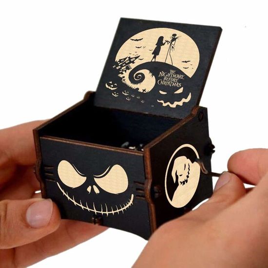 Boîte à Musique L'Étrange Noël De Monsieur Jack - This Is Halloween - Cadeau Collector