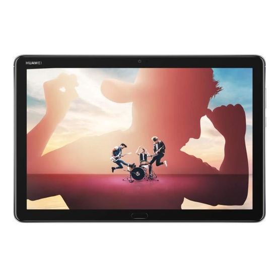 HUAWEI MediaPad M5 Lite 10 4G LTE Tablette Tactile 10.1" Gris (32Go, 3Go de RAM, Android 8.0, Bluetooth, Quatre haut-parleurs)