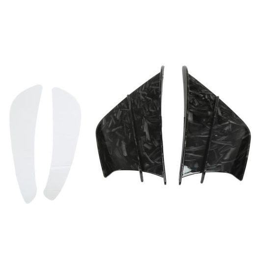 Ailerons Latéraux Moto 2 Pièces Style Fibre De Carbone Mat - Winglets Aérodynamiques Pour R1 R3 NINJA CBR