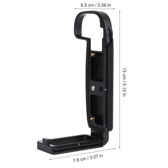 Plaque D'accouplement Rapide CULLMANN 42mm 1/4 Pouce Cross CX470 – Noir