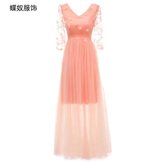 Robe D'été Malabar Bay - Manches 3/4, Col Rose Aqua, Taille M (neuve Avec étiquettes)
