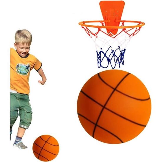 Ballon De Basket Silencieux En Mousse - Pour L'intérieur, Diamètre 24 Cm, Faible Bruit