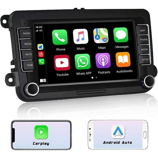 8Core/6+128G Hikity Android 15 Autoradio Für Dacia Duster