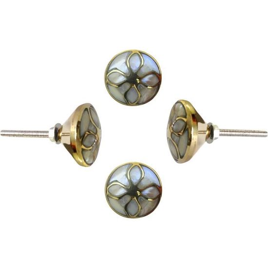 Lot De 3 Boutons Décoratifs Vintage Dress It Up 'Trésors Victoriens' - Plastique Multicolore, Neuf Scellé