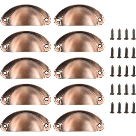 10 Pièces Clips De Rangement Pour Armoire De Cuisine - Boucles Métal Réglables, Inox