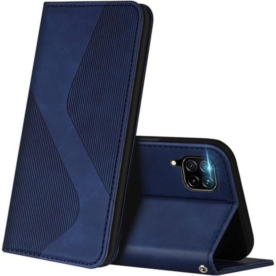 Étui Ceinture Pour Huawei P40 Lite E - Sac 3 Compartiments Résistant, Gris, Marque K-S-Trade