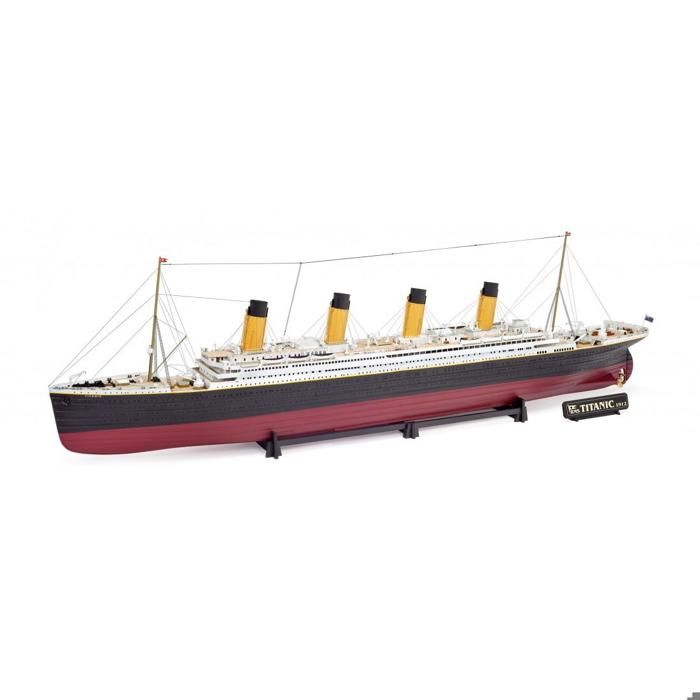 Maquette bateau en bois : RMS Titanic 1912 aille Unique Coloris Unique