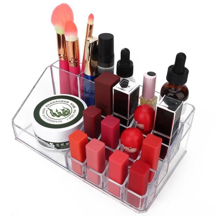 Boîte De Rangement Acrylique Cosmétique Bijoux Maquillage Clou Art Outil Dispaly Rack (Rack De Stockage)-XIS