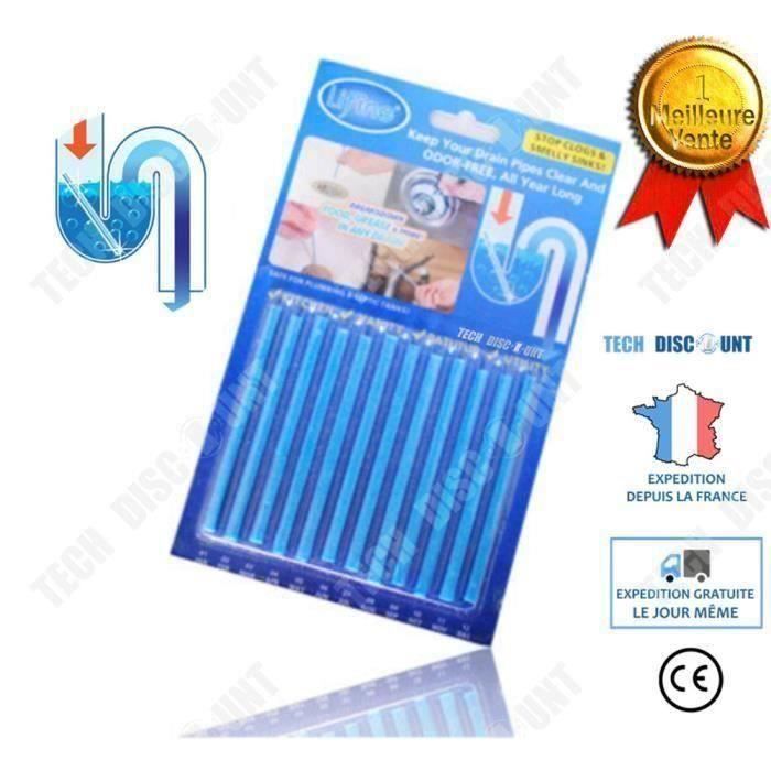 TD nettoyeur canalisation tige de nettoyage tuyau deboucheur odeur cuisine decontimation toilettes baton brosse baignoire san A705