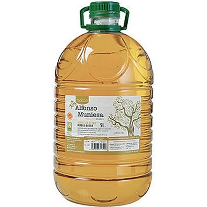 Huile d'Olive Extra Vierge Empeltre (Pet 5 litres) - Molino Alfonso
