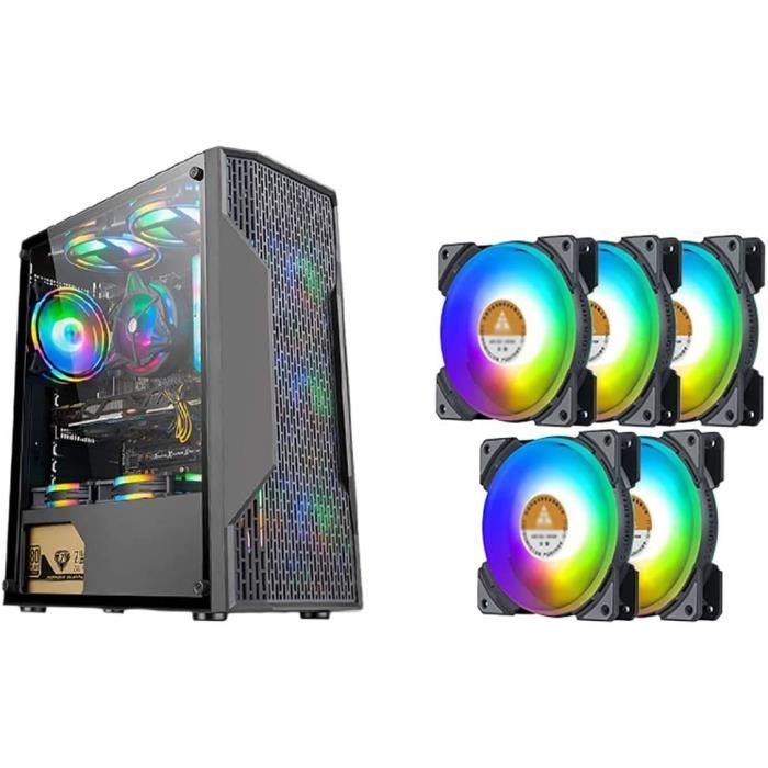BOITIER PC PANNEAUX LATERAUX Boitier Aerocool MidTour ATX PC Gaming Computer Case Ameacutenagee Acrylique Panneau Lateacutera301