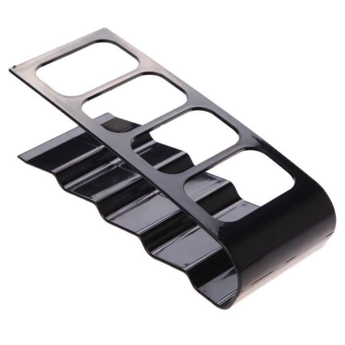 TV Telecommande DVD titulaire stand rack etageres de rangement Organisateur (noir)