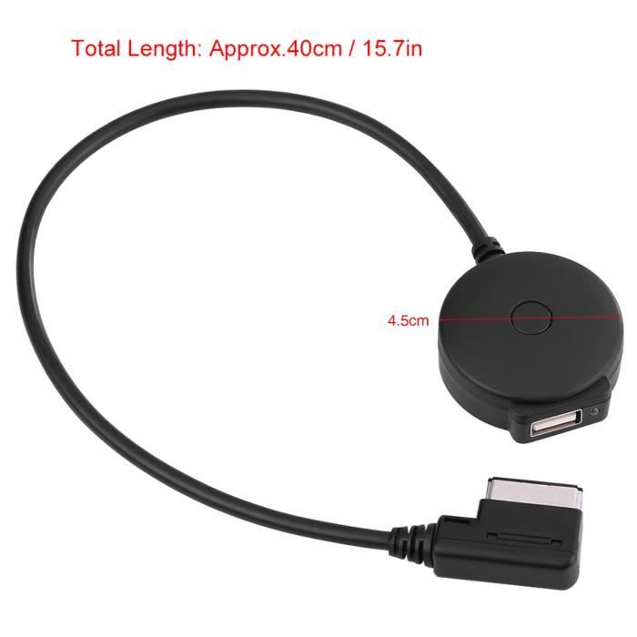 Câble adaptateur USB femelle AUX Audio Bluetooth AMI MDI de voiture pour AUDI A1 A3 Tiguan Golf 6 GTI CC HB057