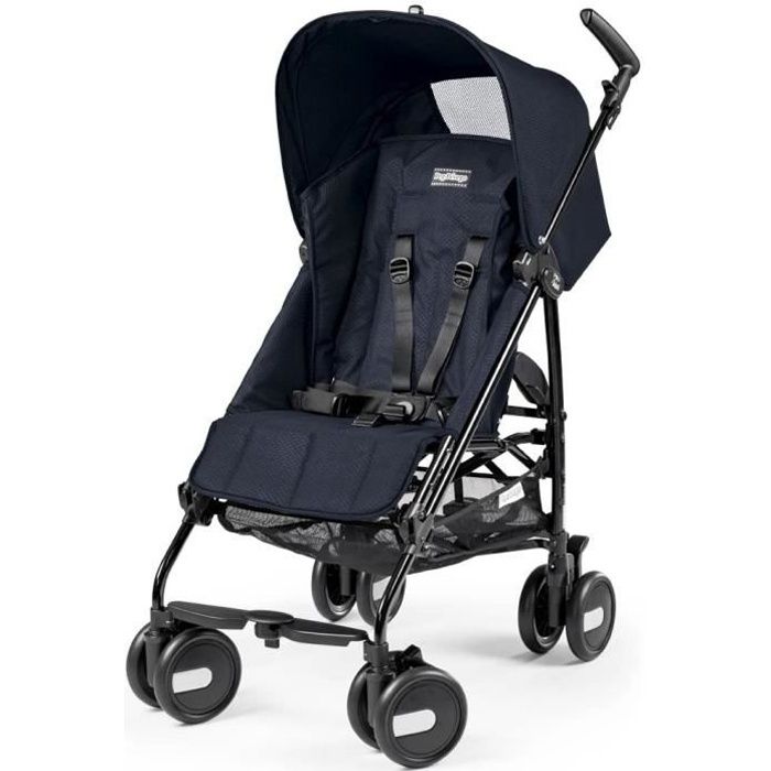 Peg Perego Pliko Mini Geo Poussette pliable bleu marine