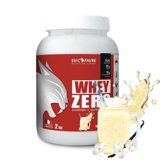 Whey Zero - Eric Favre 750g Vanille