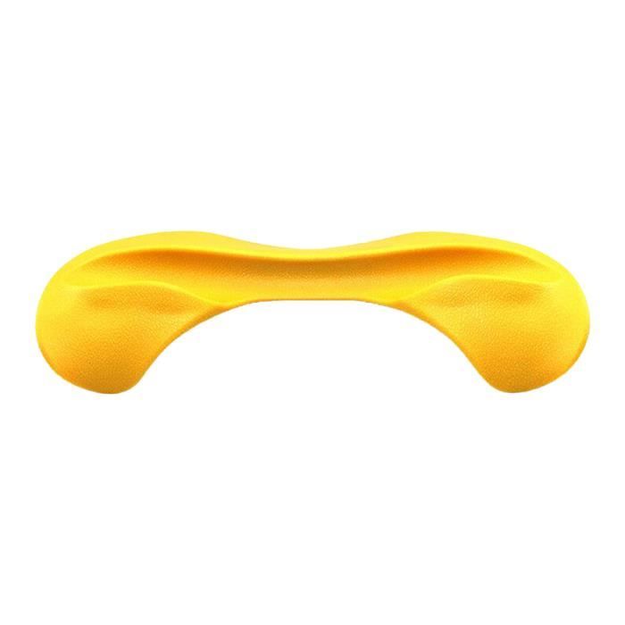 Squat Pad Épaulière pour squats, fentes, poussées de hanche, réduction des risques protège-cou housse de protection Jaune