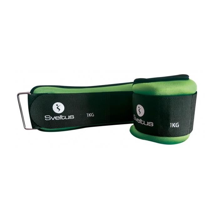 SVELTUS - Bracelet lesté 1 kg x2