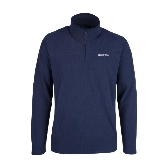 Norway Sweat Micro Polaire Homme Pull Chaud Confort Respirant Randonnée Voyage