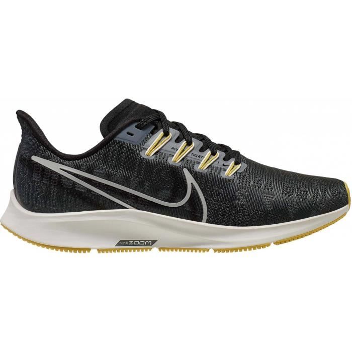 Nike Air Zoom Pegasus 36 Premium Femmes Chaussures running noir